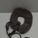 Cervical Traction Device, Adjustable Inflatable Neck Braces for Neck Pain and Support, Neck Decompression Home Use (Dark Silver Grey)