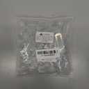 60pcs Locking Shelf Pins  5mm Cabinet Shelf Pegs, Clear Plastic Shelf Clips for 5/8" Thick Board