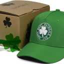 St Patricks Day Hat for Men Women, Saint Pattys Irish Accessories Gifts, Lucky Shamrock Trucker Hat (Green)