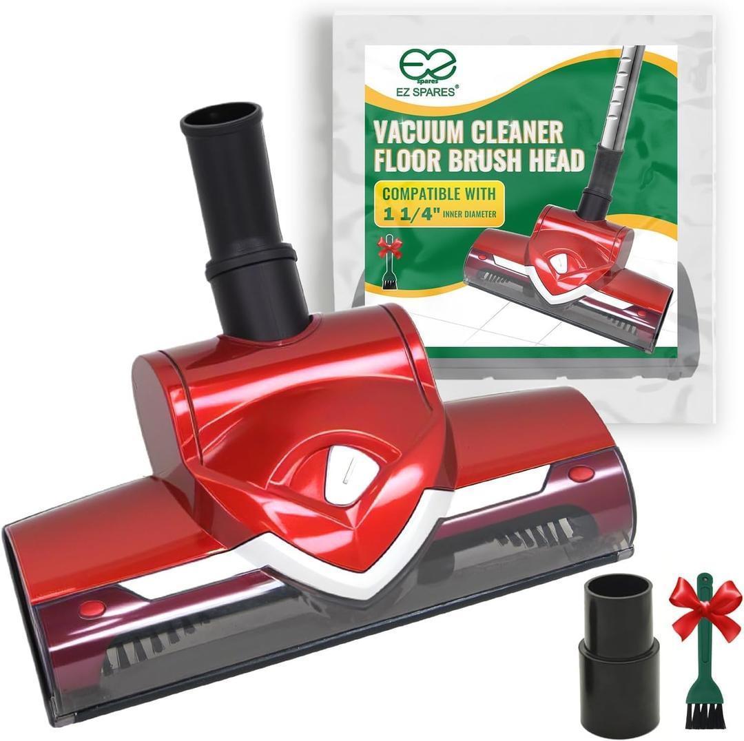 EZ SPARES Replacement Turbo Brush Head 1 1/4 Inch 32mm,Universal Vacuum Cleaner Brush Compatible with Most Vacuum Brands,Hoover Eureka Royal, Rainbow Shop Vac,As Christmas New Year Gifts