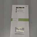 Mr. Pen- Birthday Cards with Envelopes, 20 Pack, 4" x 6", Black with Gold Foil, Blank Inside, Greeting Cards Birthday