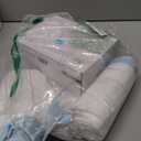 Home Zone Living 2-Pack 8 Gallon Kitchen Trash Bags with Drawstring Handles, Heavy Duty Custom Fit Design for 30 Liter Dual Recycling Liners, Code 30R, 60 Count