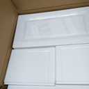 5 Drawers Narrow Slim Plastic Storage Cabinet,Storage Drawer with 4 Wheels,5 Tier Drawers Dresser,White