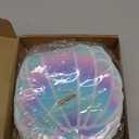 Resurhang 60 Pcs Mermaid Party Zipper Treat Bags Cute Seashell Food Goodie Gifts Bags Resealable Under the Sea Aquatic Nautical Theme Snack Candy Containers for Summer Ocean Beach Supplies