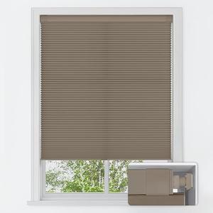 LazBlinds No Drill Cordless Cellular Shades, 25" W x 48" H, Taupe
Soft Light Filtering Fabric Protects Privacy, With Thermal Insulation & Noise Reduction, Safe Cordless Design for Kids & Pets
