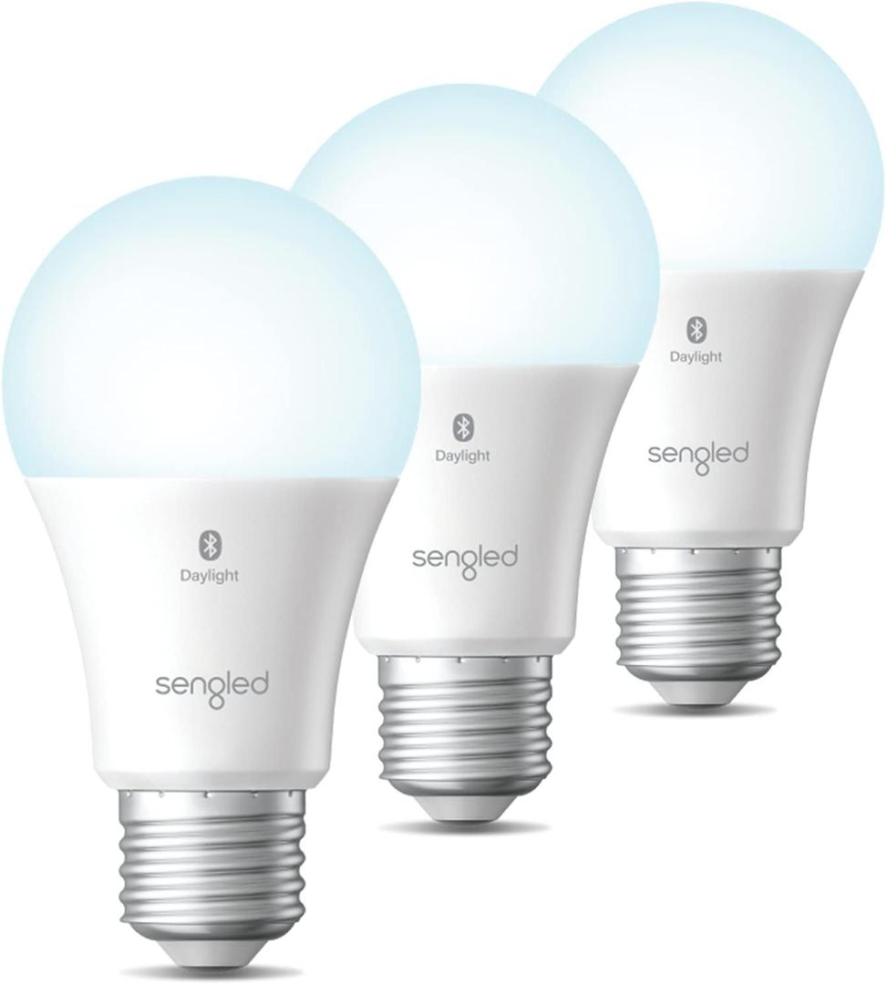 Sengled Alexa Smart Flood Light Bulbs, Bluetooth Mesh BR30 Smart Bulbs That Work with Alexa Only, 65 Watt Equivalent Full Color and Tunable White 650 LM, E26 Base Recessed, No Hub Required, 4 Pack