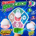 LED Light Up Scoring Catch Mitts Balls Game Paddle Toys Set