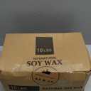 SACATR 10LB Soy Wax for Candle Making, 100% Soy Wax - Natural Candle Wax- No additives and Pure, Premium Quality Candle Wax for Candle Making