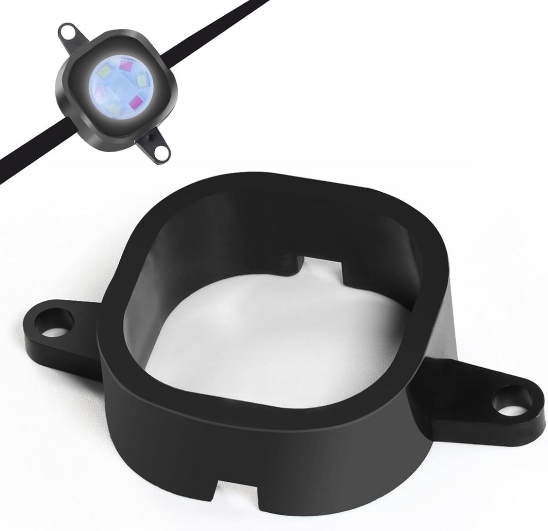 Mounts Clips for Govee Pro Permanent Outdoor LED Lights H706, Bracket Holder for Govee Pro Version Outdoor LED Light (Black, 40)