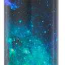 THERMOS FUNTAINER 16 Ounce Stainless Steel Vacuum Insulated Bottle with Wide Spout Lid, Galaxy Teal