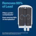 Brita Replacement Water Filter for Faucet Mount, Removes 99% of Lead, Sink Filtration System, White, 3 Count