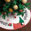 Mr. Pen Christmas Tree Skirt, 36 Inches, Xmas Tree Skirt