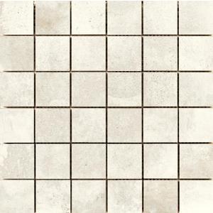 Emser Tile A41BORIWH1212MO2 Emser Tile A41BORI1212MO2 Borigni - Square Mosaic Wall Tile - Smooth Concrete Visual