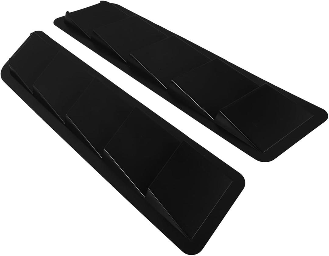 2Pcs Car Side Vent Covers Exterior Decoration for Engine Heat Dissipation Fit for Models Enhance Vehicle Performance and Style Automotive Accessories