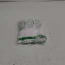 Women's Lightweight Cotton Blend Long Sleeve Zip Up Thin Hoodie Jacket (White, M) 