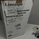 Linenspa Memory Foam Mattress Topper, Twin XL Size - 3 Inch Gel Infused Memory Foam - Plush Feel - Cooling and Pressure Relieving - CertiPUR Certified - Dorm Room Essentials