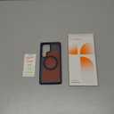 TORRAS for Samsung Galaxy S25 Ultra Case, Fit for MagSafe, 4X Military Grade Protection, Translucent Slim Magnetic Shockproof TPU/PC Case for Samsung S25 Ultra Case, Navy Blue