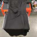 Xscape Women's Long Off The Shoulder Scuba Crepe Dress (Reg and Petite), Black, 14