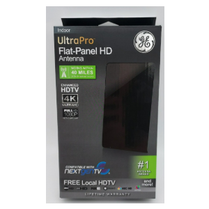 GE Indoor UltraPro Flat Panel HD Antenna