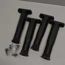 4pcs Adjustable Bed Frame Support Legs ((8.3"-14.5"), Frame Center Slats Heavy Support Leg, Extra Durable Furniture Suport Feet, for Frame/Sofa/Dresser/Chair/Table, Legs Furniture Replacement Parts