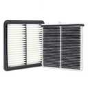 CA12088 Engine Air Filter and CF12140 Cabin Air Filter kit Compatible with 2016-2021 Mazda CX-3 2.0L Replaces WA10395 AF1359 WP10267 CF1358
