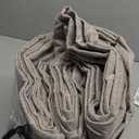 Greyish Taupe 100% Blackout Pinch Pleated Curtains 96 Inches Long, Linen Light Blocking Drapes for Bedrom, Thermal Insulated Window Curtain Panels, Living Room Darkening Shades (50"W x 96"L (Pack of 2))