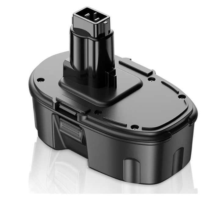 1 Pack 6.0Ah Replacement for Dewalt 18V Battery Ni-Mh Battery Compatible with Dewalt 18 Volt XPR Battery DC9096 DC9098 DC9099 DE9039 DC9182 DE9095 DE9096 DW9095 DW9096 DW9098 Power Tools (1pack-1)