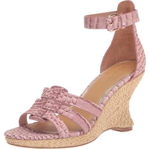Donald J Pliner Women's Wedge Sandal (8.5, Mauve)