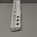 Silicone Sink Splash Guard - Water Splash Guard for Kitchen, Island and Bathroom - Secure Non-Slip Suction Cup Base - Dishwasher Safe, Gray (17.4 x 1.7 x 3.6")