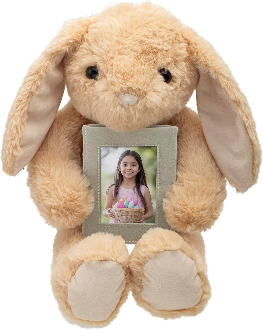 Plush Bunny with Picture Frame