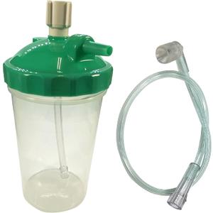Westmed 6 LPM Humidifier Bottle w/15" Adapter Tubing