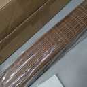 Custom Bamboo Roman Shades, 18-59" W x 27-72" H, Brown206