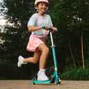Jetson Jupiter 2.0 2-Wheel Light-Up Kick Scooter, Foldable Scooter for Kids with Light-Up Stem, Deck & Wheels, Adjustable Handlebar, 4-Inch Kinetic Wheels, Age 5+, (Teal)