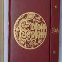 Yellow Mountain Imports Chinese Mahjong Set - Rouge Harmony - with 146 Medium Tiles, Red Vinyl Case, Wind Indicator and Dice - for Chinese Style Gameplay Only [ ]