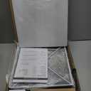 RUNTOP Floor Lamp with Shelves, Modern Shelf Lamp for Display Storage, 3 Color Temperature Wood Narrow Standing Corner Lamp with 8W Bulb for Living Room Decor, Bedroom, Office, Home Decor(Brown)