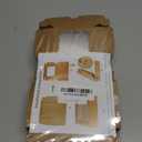 100 Pack 3x3x1 Inches Bakery Boxes - for Cookies, Mini Bundt Cake, Pie, Cinnamon Roll, Chocolate Truffle | Party Wedding Favor (Brown)