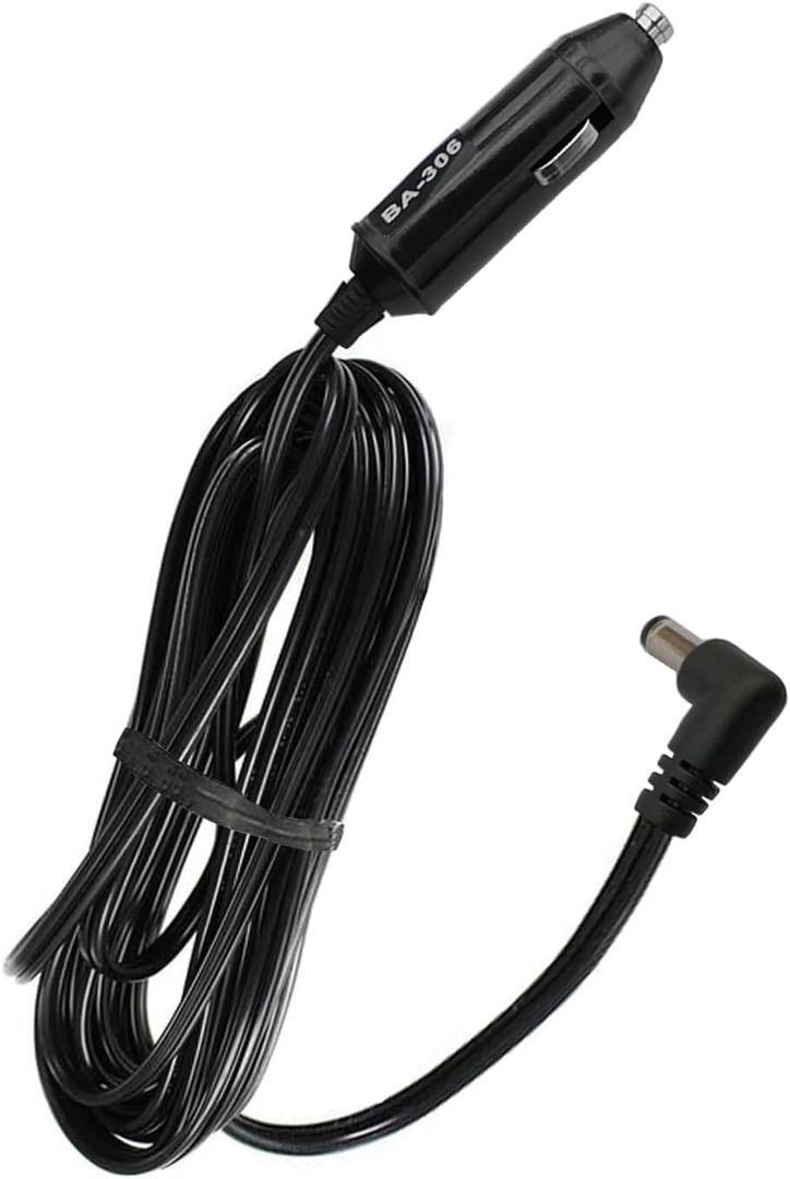 UpBright Car 12V DC Adapter Compatible with Inogen One G3 G4 G5 DC Power Cord Model BA-306 BA-301 BA306 BA301 12 Volt Auto Vehicle Boat RV Camper Cigarette Lighter Plug Power Supply Battery Charger