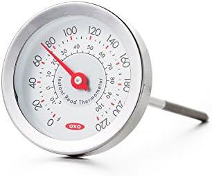 OXO Good Grips Chef's Precision Meat Thermometer, Silver