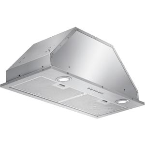 ONEEON 30" Range Hood Insert - 500 CFM Stainless Steel Built-in Kitchen Vent w/ 4-Speed Exhaust Fan, Dishwasher-Safe Baffle Filters, LED Lights & 3-Min Delayed Shutdown