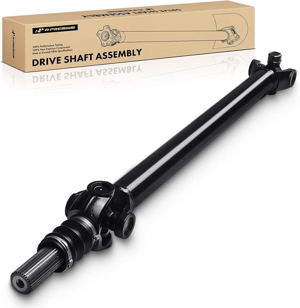 A-Premium Front Drive Shaft Driveshaft Assembly Compatible with Chevrolet Silverado 1500 Suburban Tahoe & GMC Sierra 1500 Yukon XL & Cadillac Escalade ESV, 4WD AWD, Replace# 22760960, Prop Shaft