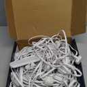 EcoNour 100 FT Smart RGB Permanent Outdoor Lights | Music Sync, Waterproof LED Eaves Lights with Extension Connector & Remote Control | Colorful RGB LED Christmas Light with Festive Lighting Effects