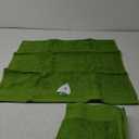 GLAMBURG 100% Cotton Oversized 2 Pack Bath Sheets 35x70, Ultra Soft Highly Absorbant Compact Quickdry & Lightweight Large Bath Sheet Set, Ideal for Gym Travel Camp Pool - Kiwi Green