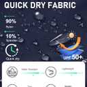 MAGCOMSEN Mens Hiking Cargo Shorts 9" Quick Dry Lightweight Shorts with 7 Pockets Outdoor Work Shorts Fishing Casual 30