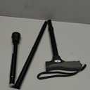 Carex Soft Grip Folding Cane - Foldable Walking Cane For Men and Women - Adjustable Height (33"-37"), Anti-Slip Rubber Tip, Soft Derby Style Ergonomic Handle, Black Cane