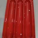 Baguette Bread Pan, Premium Nonstick French Bread Baking Pan, 3 Loaves Baguette Pan With lid, Heating Evenly for Sourdough, Italian Bread, Perfect for Creating Crisp Golden-Brown Crust Easy To Release