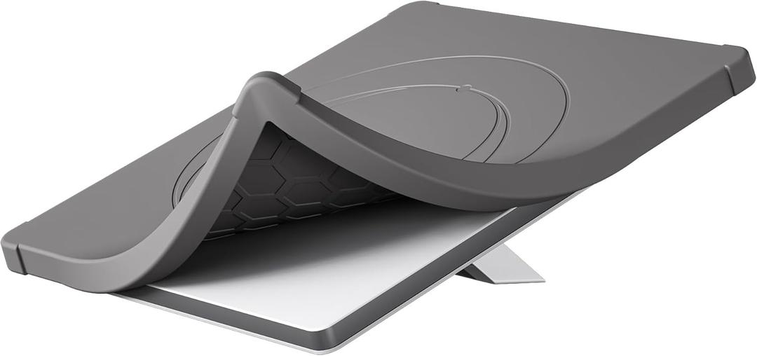 DAIERTEK Starlink Mini Protective Cover Case, Starlink Mini Accessories Silicone Protective Case Satellite Dish Waterproof & Anti-Scratch Cover Perfect for Outdoor Travel RV/Camping(Grey) (Gray)