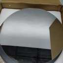 JAMBALAY 12" Round Mirror Centerpieces for Tables, Set of 12 Glass Mirror Table Centerpieces, Circle Glass Mirror Trays, Mirror Candle Plates for Wedding Decorations and Party