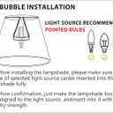 GO&SO Linen Small Lamp Shades for Chandelier, Clip on Lamp Shade Set of 5 White Lamp Shade, 4x6x5 IN Mini Lamp Shades, Modern Barrel Lamps Shades for Small Table Lamps, Desk Lamps, Pendant Lights