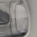 Casabella Plastic Multipurpose Cleaning Storage Caddy with Handle, 1.85 Gallon, Gray and Orange