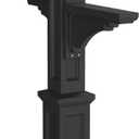 Mayne Westbrook Mailbox Post with Standard Arm and Planter Weather-Resistant, Durable Classic Design Easy-to-Install Outdoor Mailbox Post